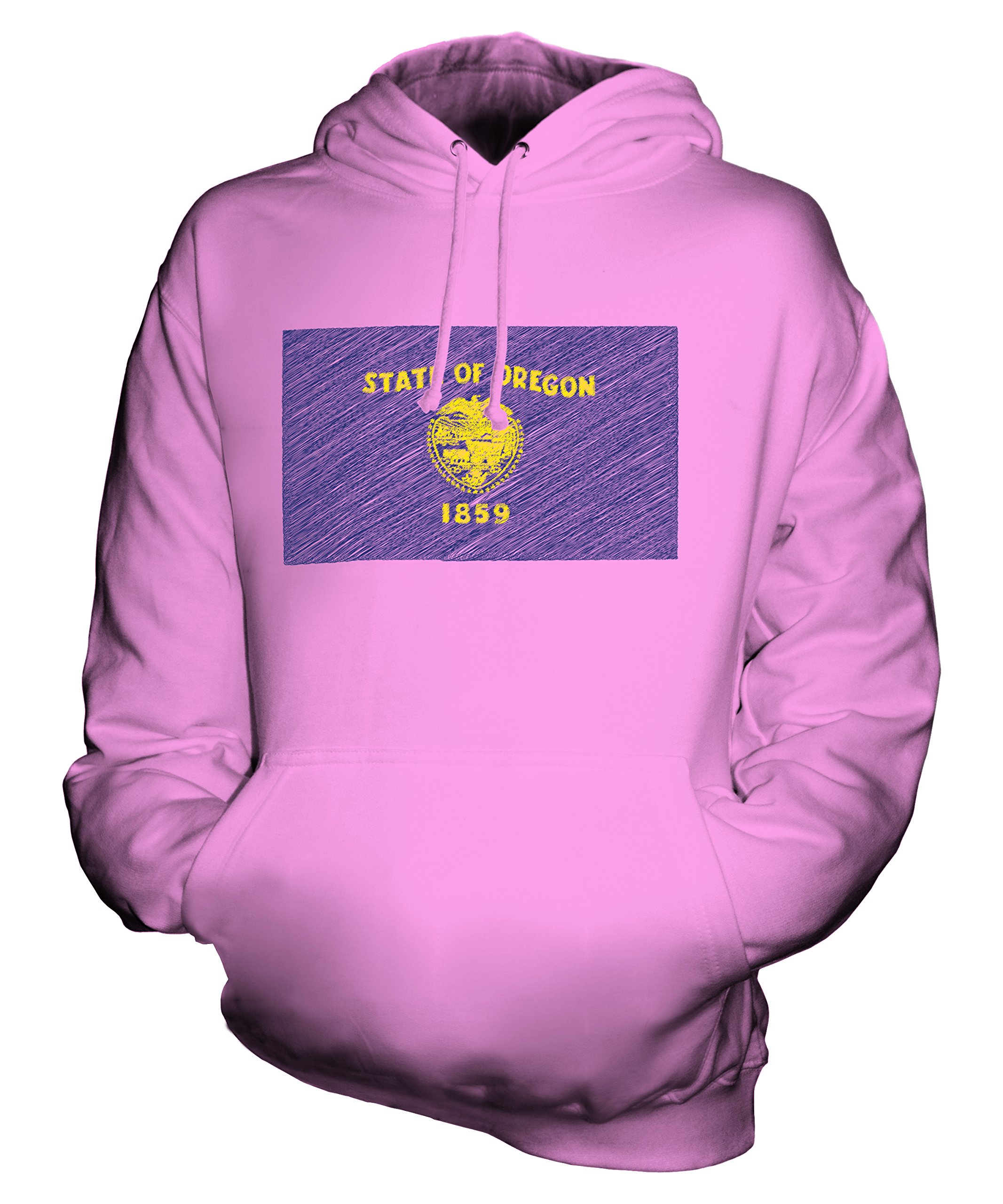 Pull à capuche Oregon finitions soignées et motif graphique durable