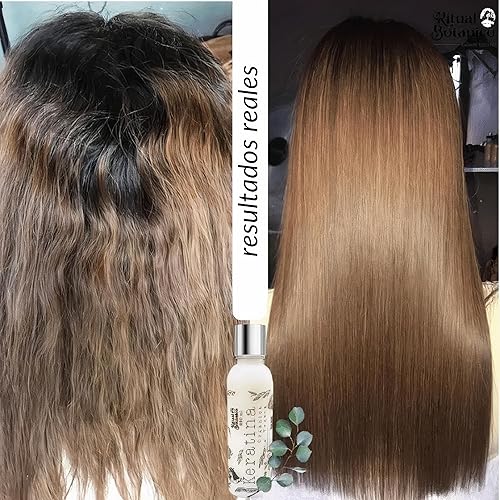 Miniatura 6 de RITUAL BOTANICO Keratina Para Alisar El Pelo Sin Formol 120 mL 4.05  Plancha de pelo de queratina orgánica con 12 aceites naturales y aminoácidos -