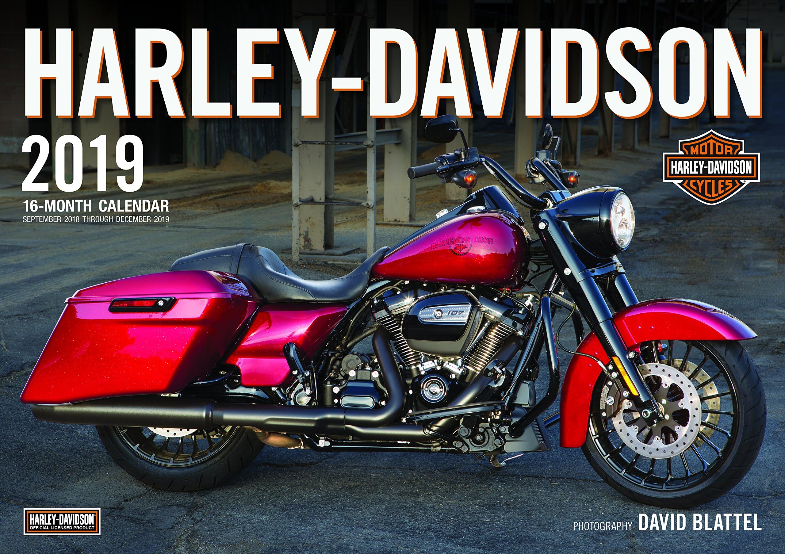 Harley-Davidson 2019 Calendar – Wall Calendar, July 31, 2018