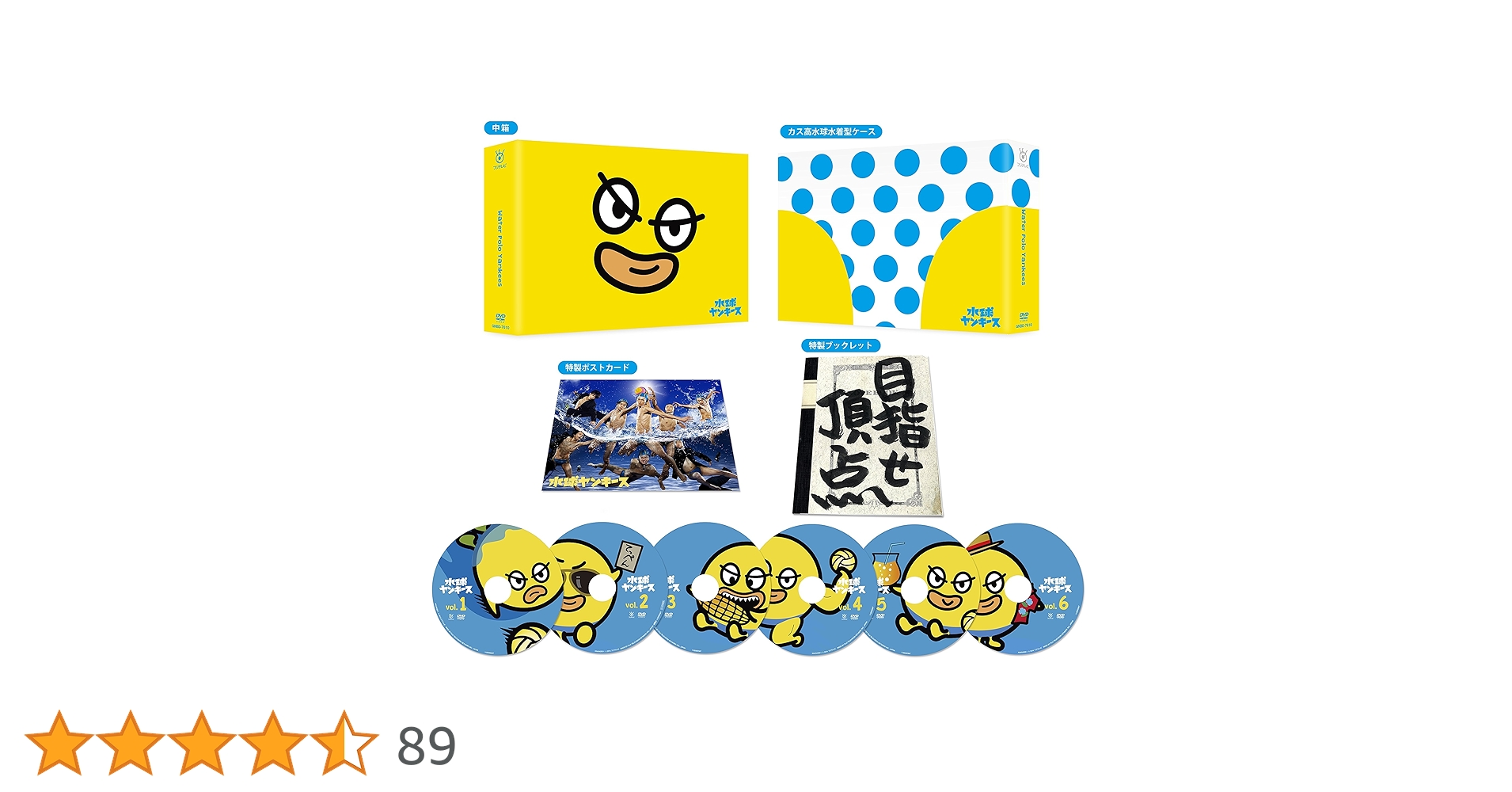 Amazon.co.jp: 水球ヤンキース 完全版 DVD-BOX : 中島裕翔(Hey