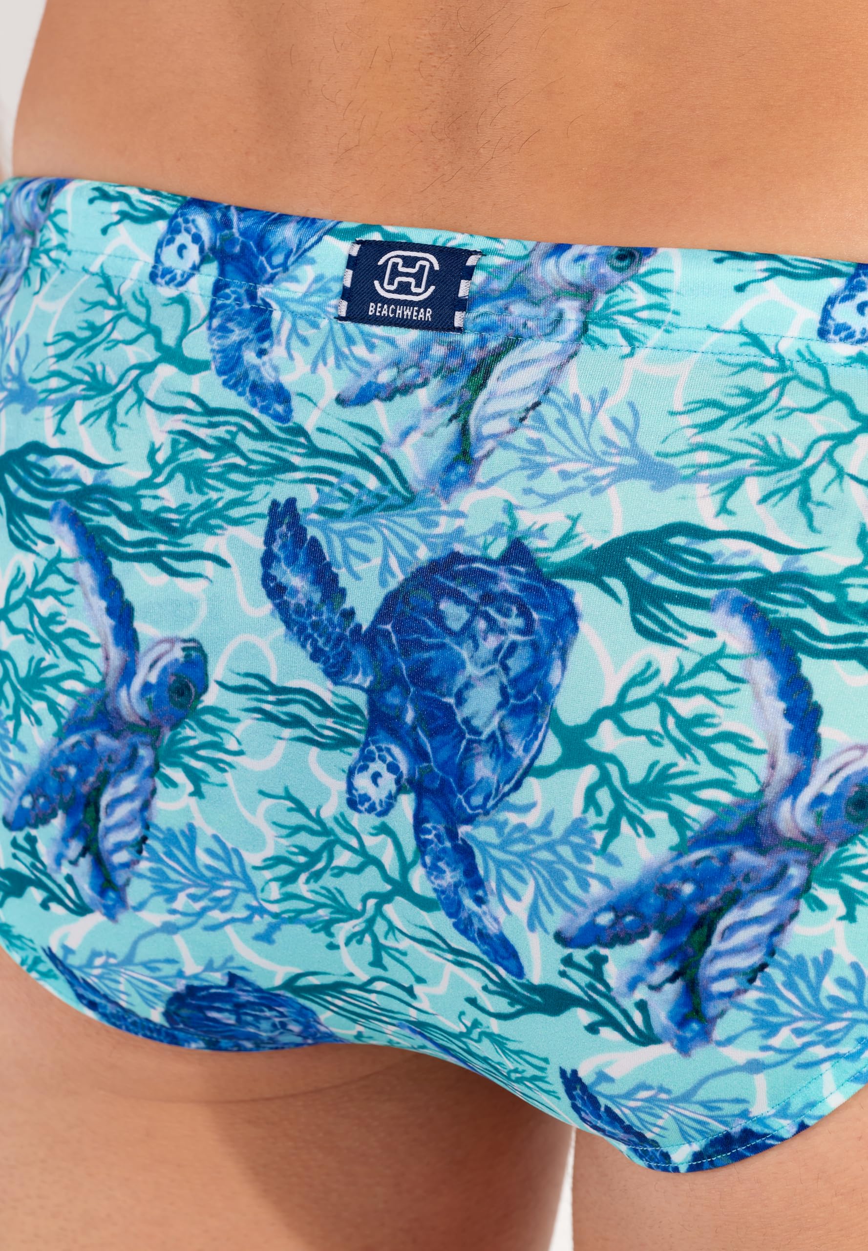 HOM - Slip de Bain TARTANE
