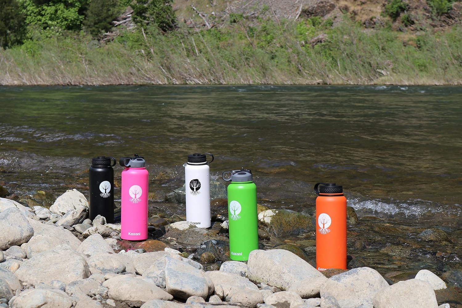 Double Wall Vacuum Insulated Thermal Flask Stainless Steel BPA Free Wide Mouth (40oz, Pink)