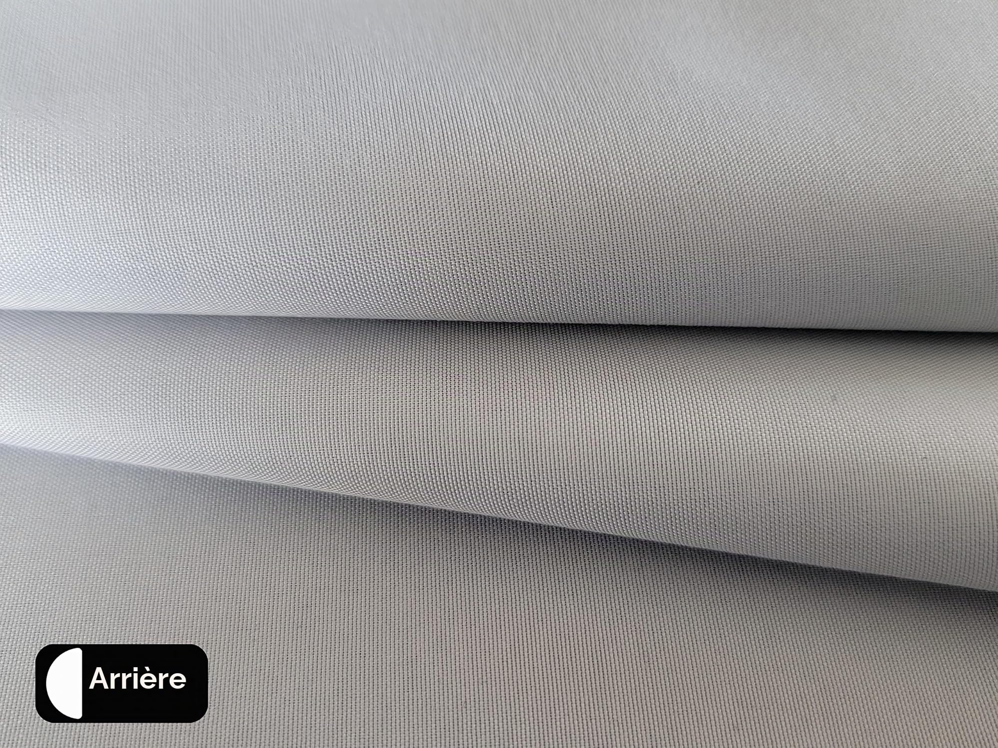 Atout Ciel Rideau Fantaisie 100% occultant à œillets 140x240cm prêt a Poser, Gris Anthracite