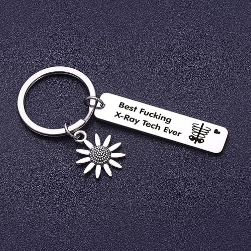 Miniatura 5 de NOTHERS RSZOTW X-Ray Tech Gift Radiología Regalo de ecografista Radiología Tecnología Llavero Radiología Tecnólogo Joyería Radiología Joyería