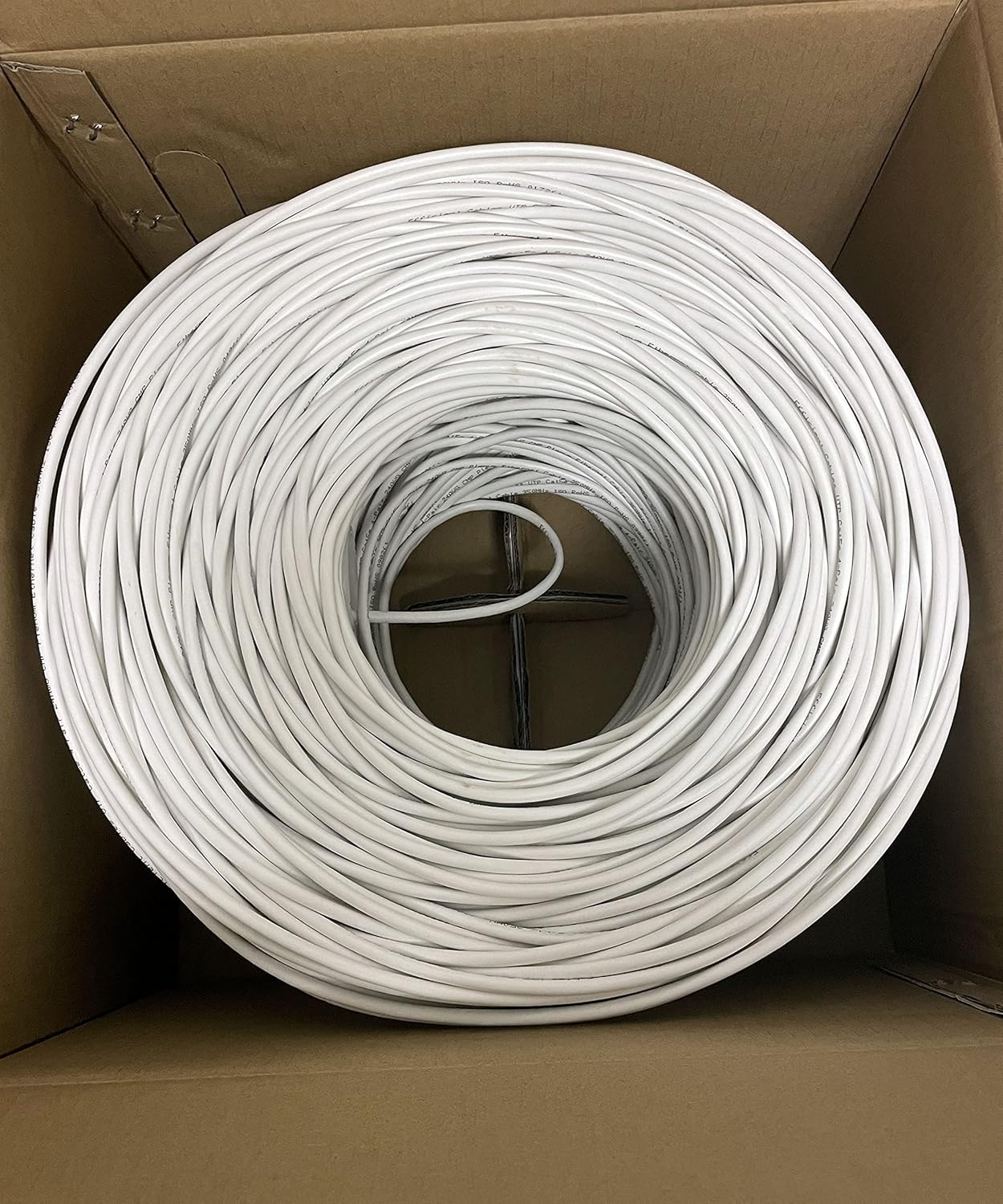 1000ft Cat5e Plenum CMP 350MHZ Bulk Ethernet Cable