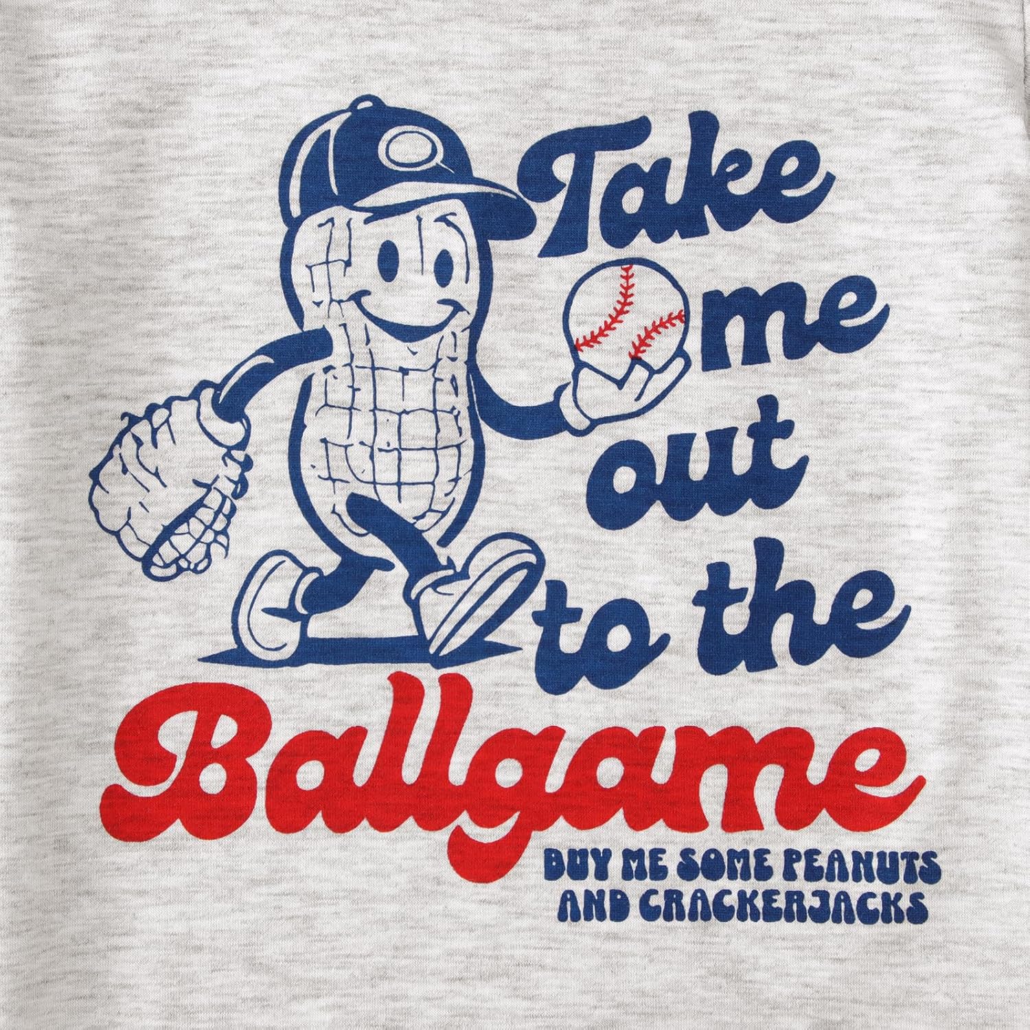 KEKEMI Toddler Boy Girl Baseball Shirts Take Me Out to The Ballgame T Shirt Cute Sport Tees Short Sleeve Tops Summer Clothes - Image 6