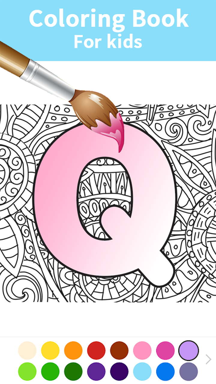 Alphabets and Numbers Coloring Book For Kids - Best Coloring Games ...