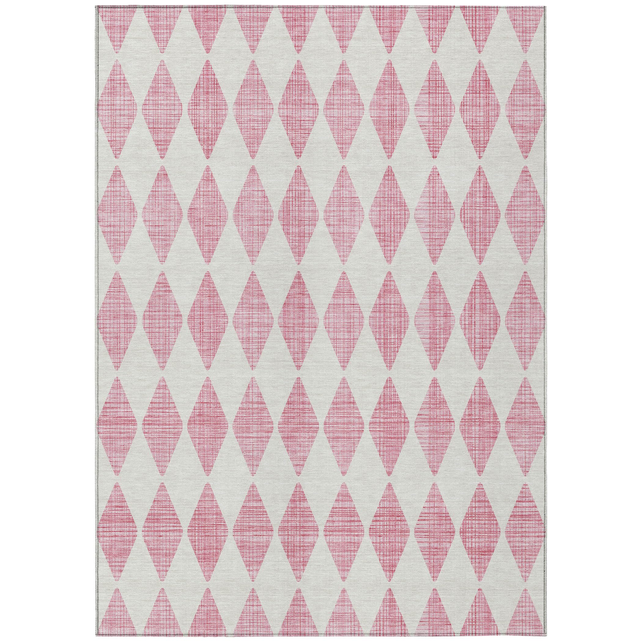 Addison Rugs Chantille ACN578 Pink 3' x 5' Indoor Outdoor Area Rug, Easy Clean, Machine Washable, Non Shedding, Bedroom, Living Room, Dining Room,