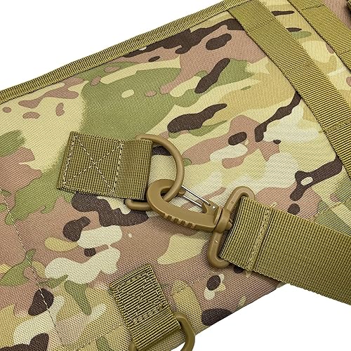 Miniatura 6 de Silfrae Escopeta táctica vaina táctica rifle táctico vaina escopeta bolsa de hombro