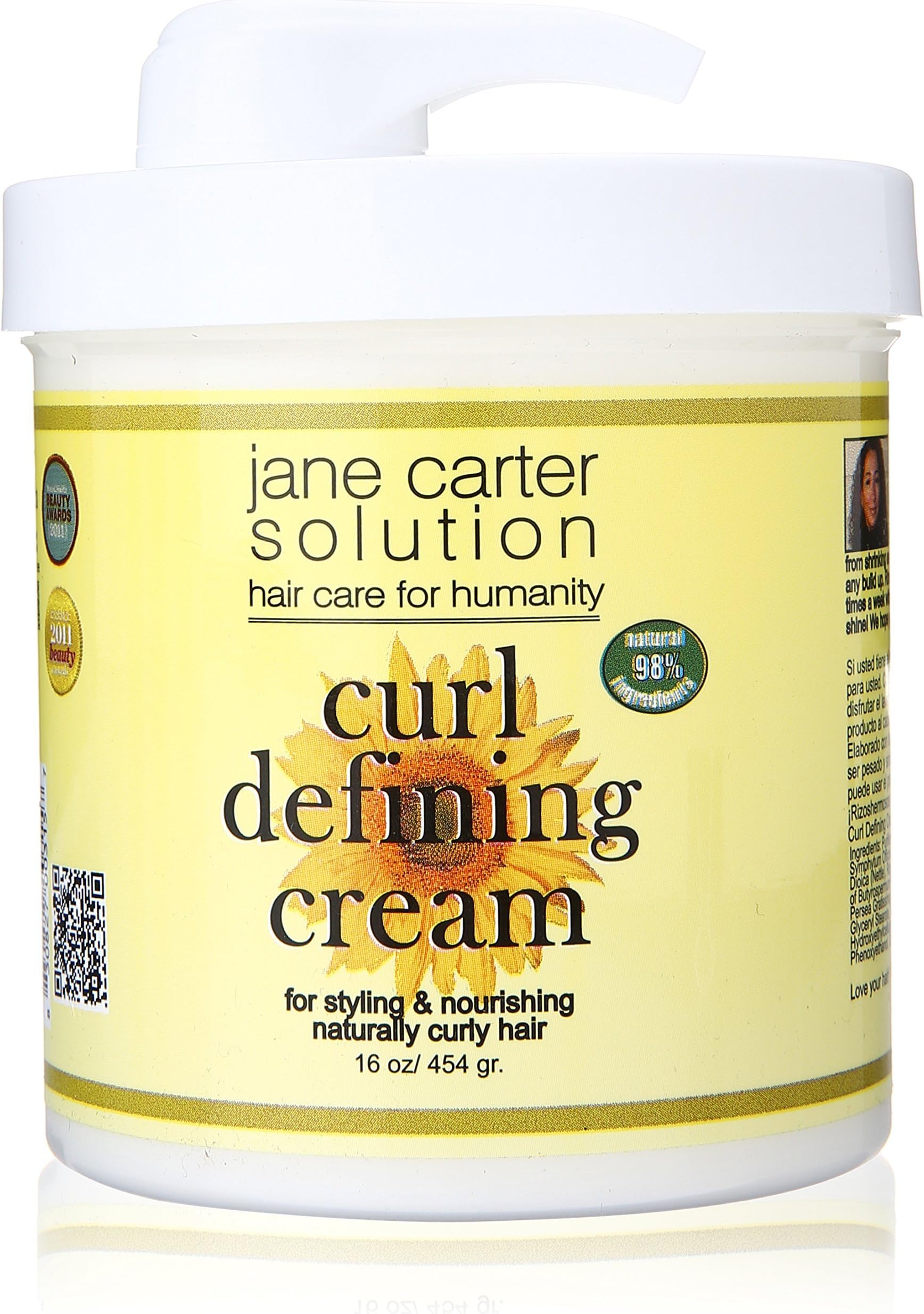 Jane Carter Solution Curl Defining Cream, 16 Ounce