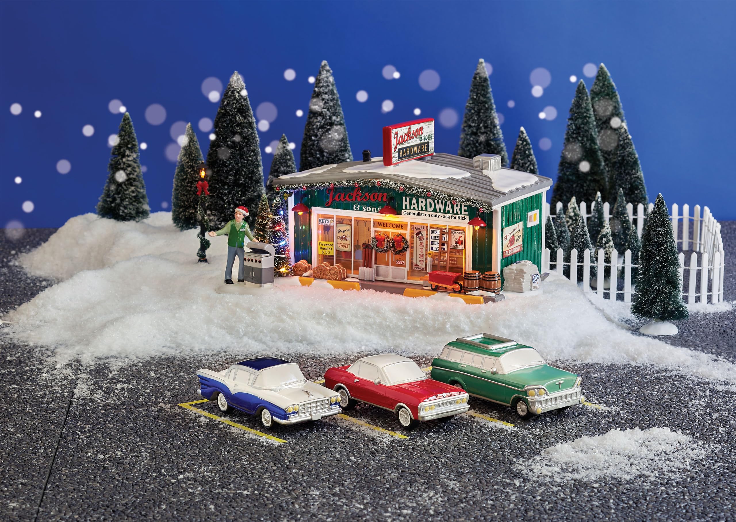 Dep56HeritageVillageCollection クリスマスオブジェ Amazon.com: Department 56 Snow Village Accessories July at