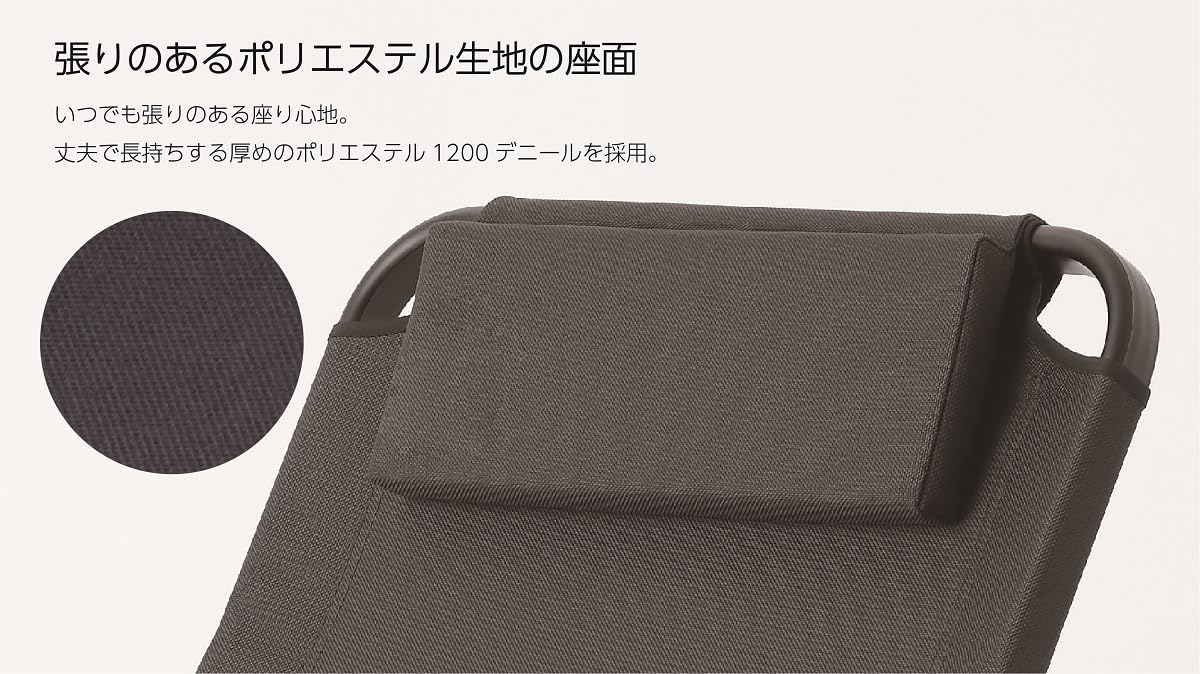 Amazon.co.jp: onway オンウェー ローチェア OW-61-BLK 折りたたみ