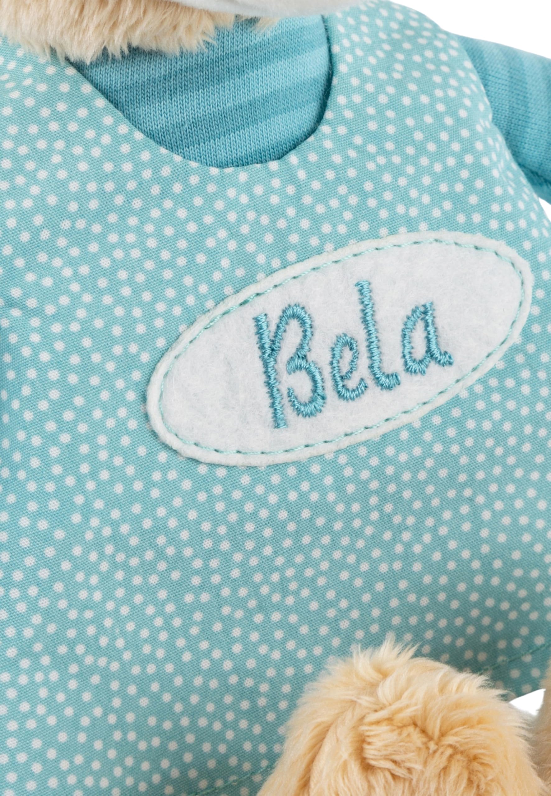 sigikid Spieluhr personalisierbar mit Namens-Stickerei & Wunsch Melodie - Geschenk zur Geburt oder Taufe - Einschlafhilfe für Neugeborene Tröster Kuscheltier Babyspielzeug
