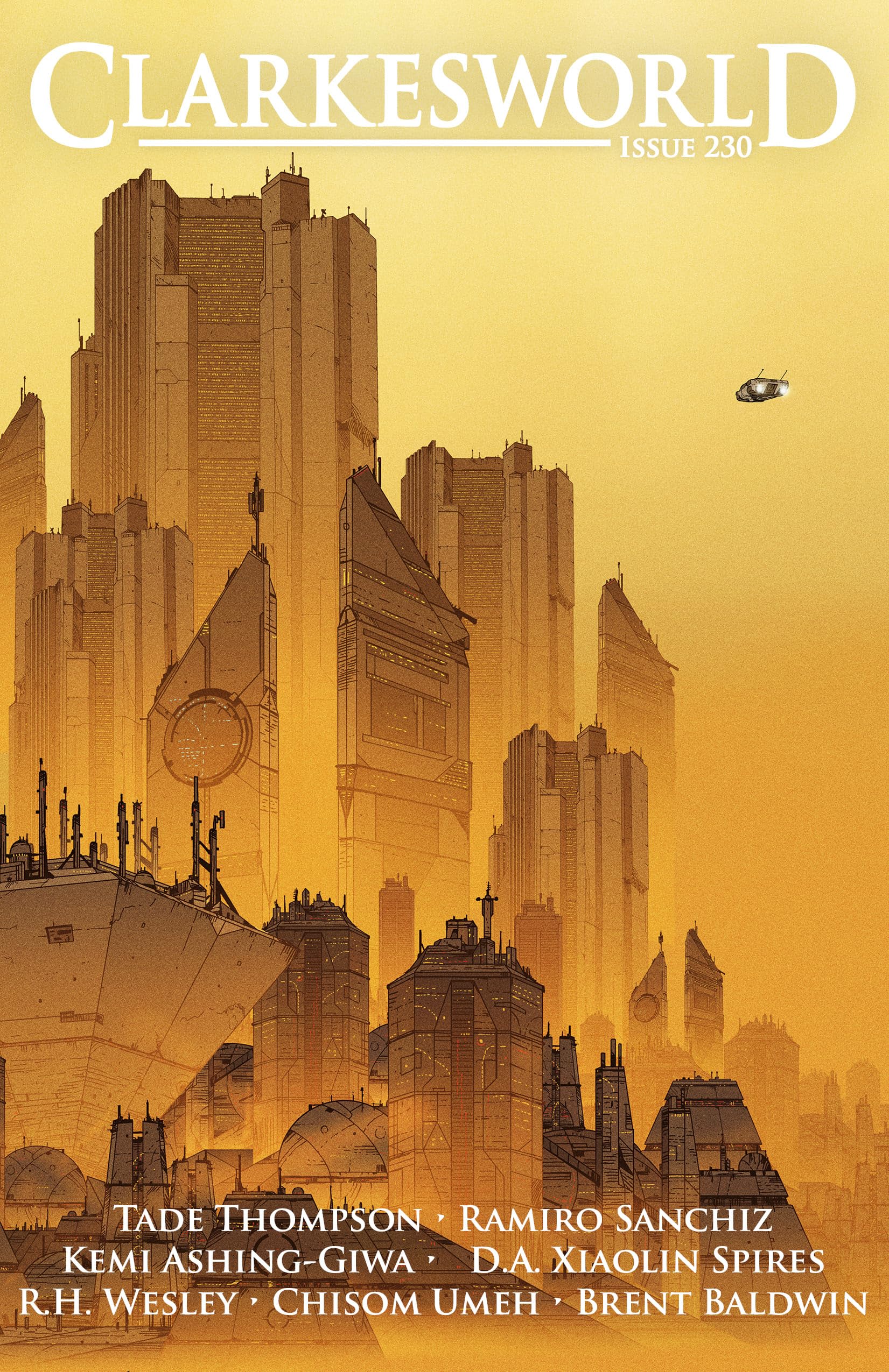 Cover of Clarkesworld, November 2025