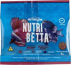 Nutribetta 5gr Nutricon Para Betta Adulto