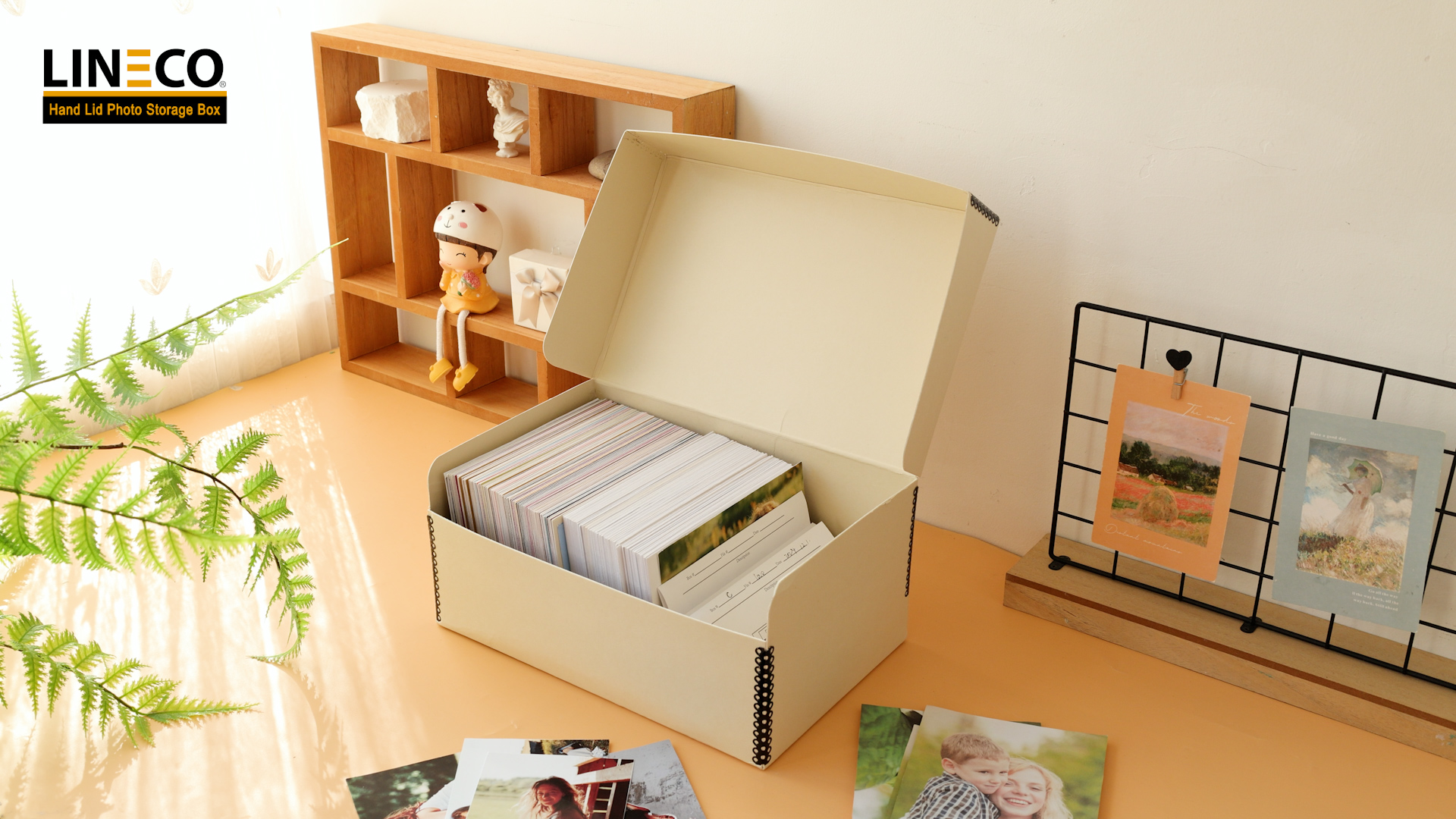 Amazon.com: Lineco, Black Hinged Lid Photo Box 5.5