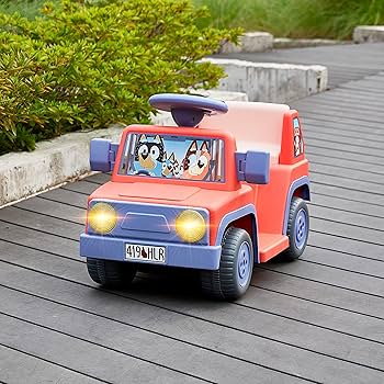 Amazon.co.jp: Bluey (ブルーイ) 6V ライドオンカー 幼児用