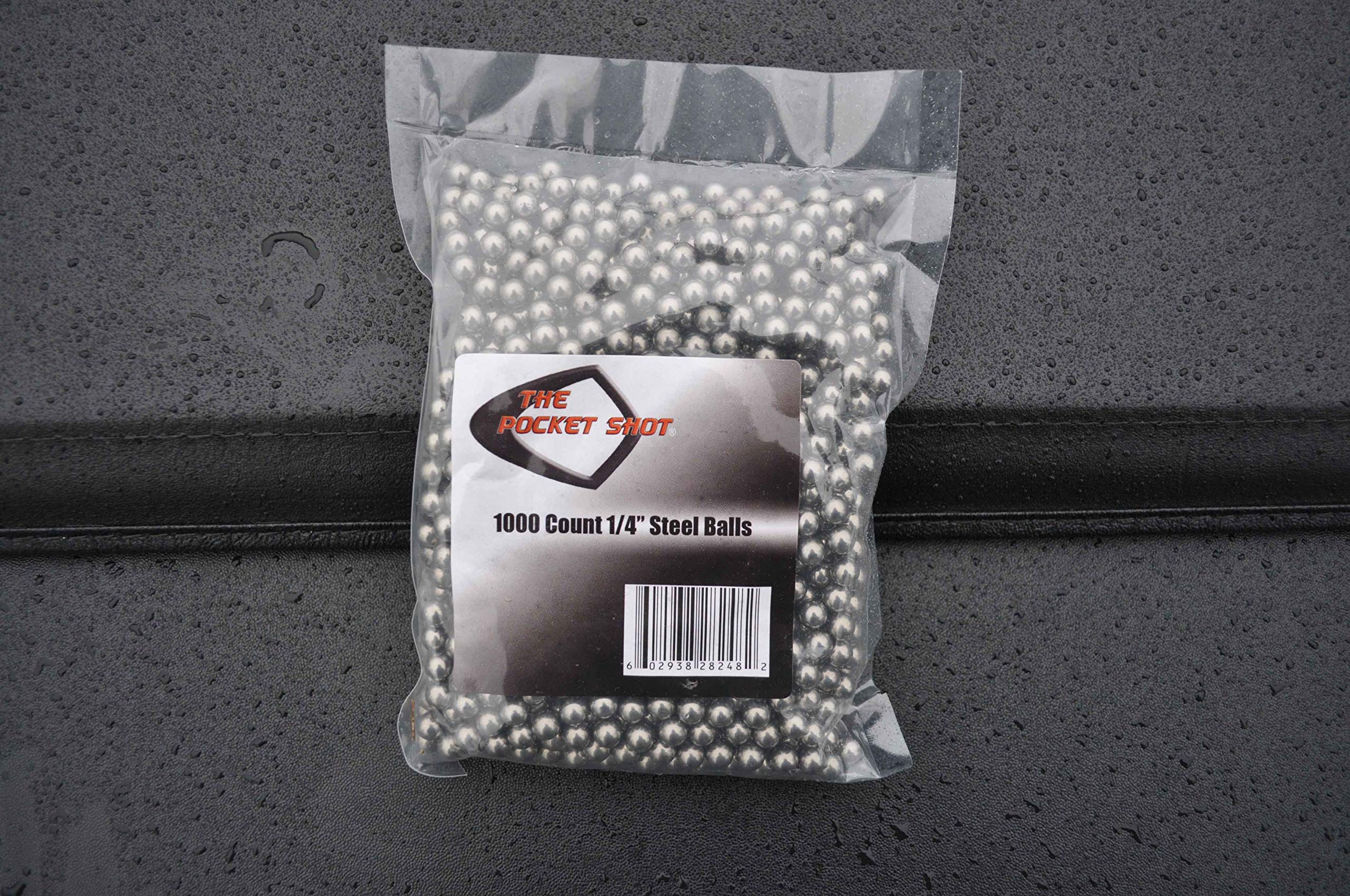 The Pocket Shot 1/4 inch Slingshot Ammo 1000 Count