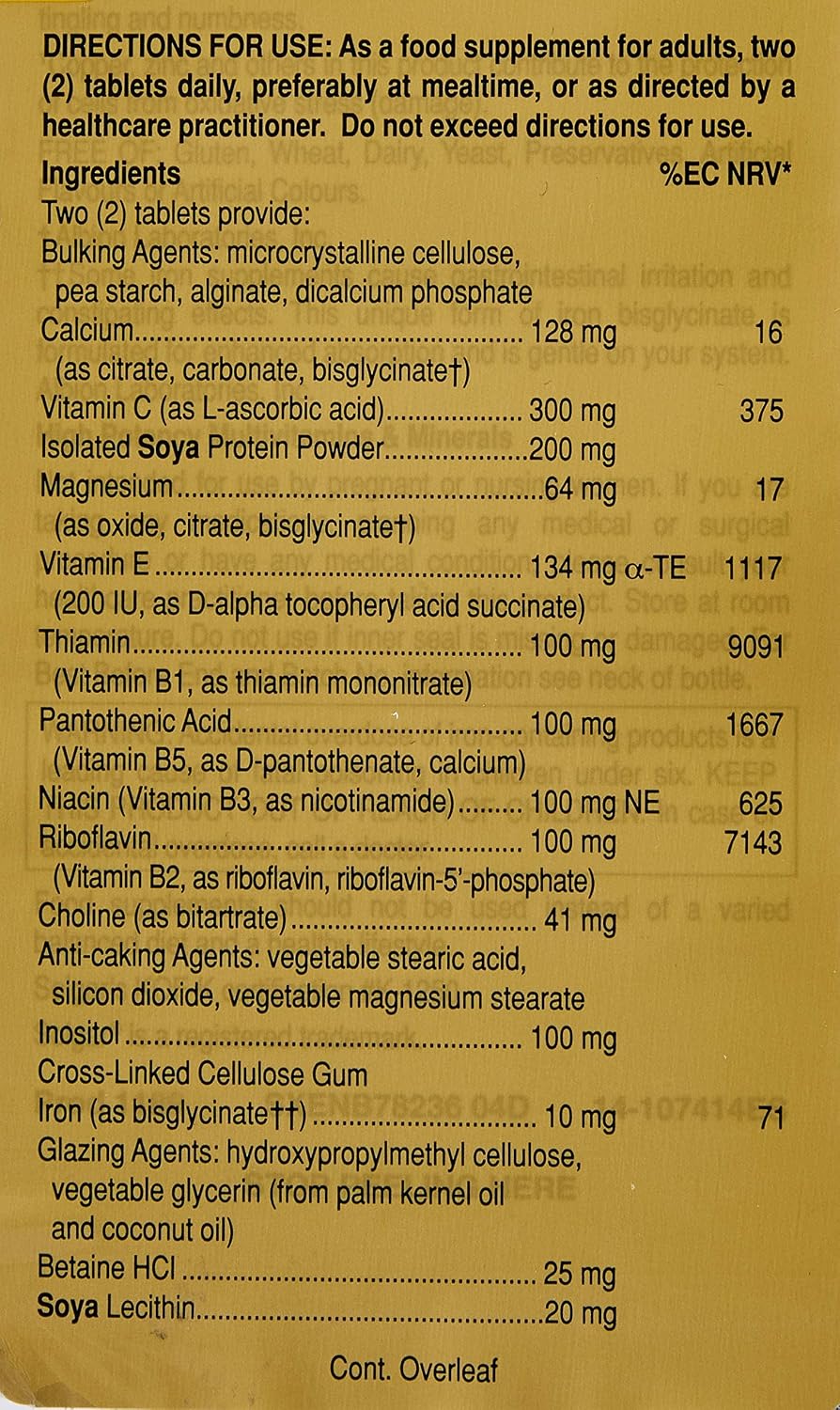 Solgar Formula VM-2000 (Multinutrient System)