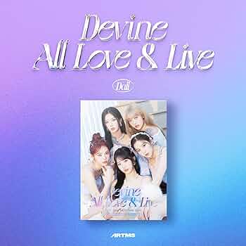 ARTMS 直筆サイン「Devine All Love &amp; Live」 PRE-ORDER] ARTMS - DALL (Devine All Love & Live) SIGNED