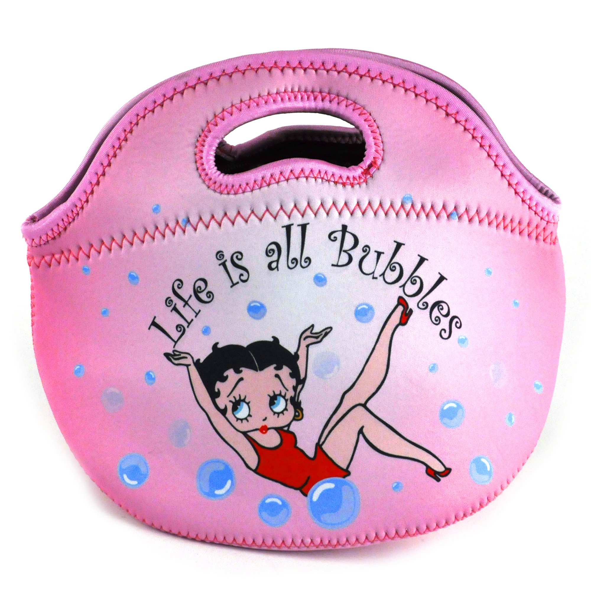 Instant Gifts Betty Boop Neoprene Bag - Life Is All Bubbles