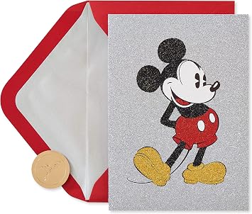 Papyrus Disney Blank Card Mickey Mouse