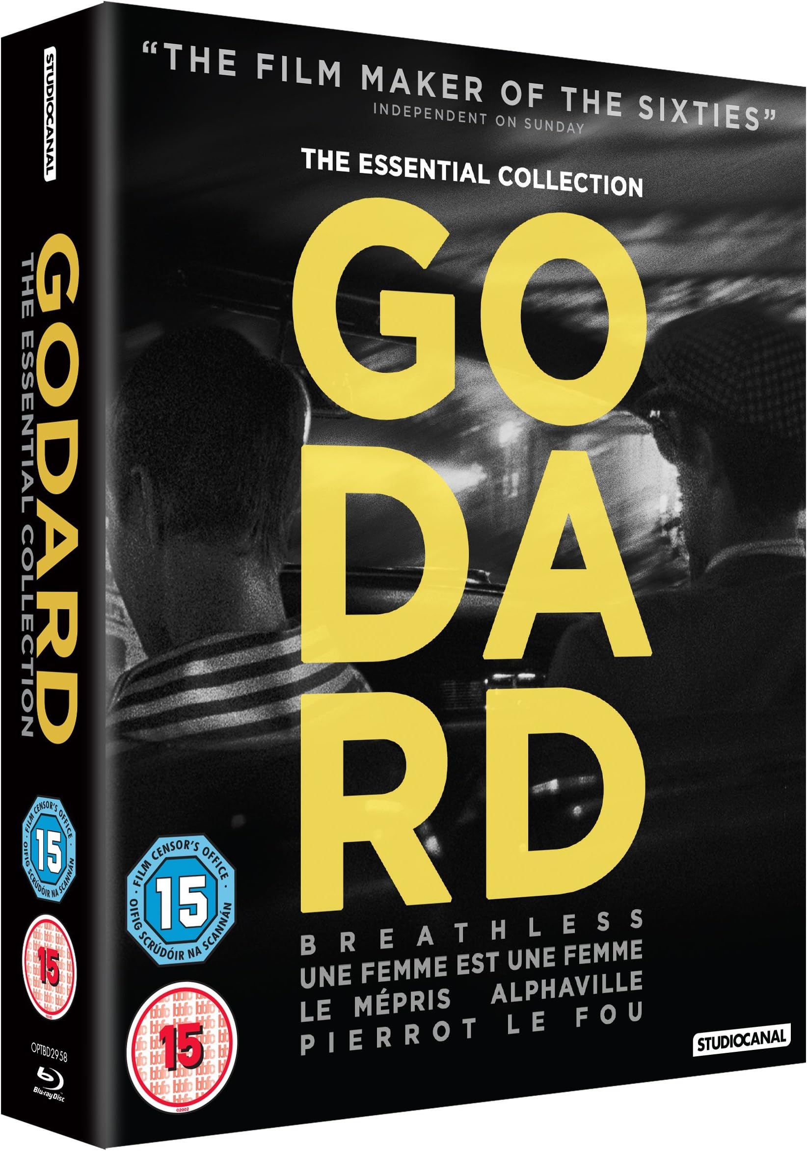 The Essential Godard [Blu-ray] [Region B]