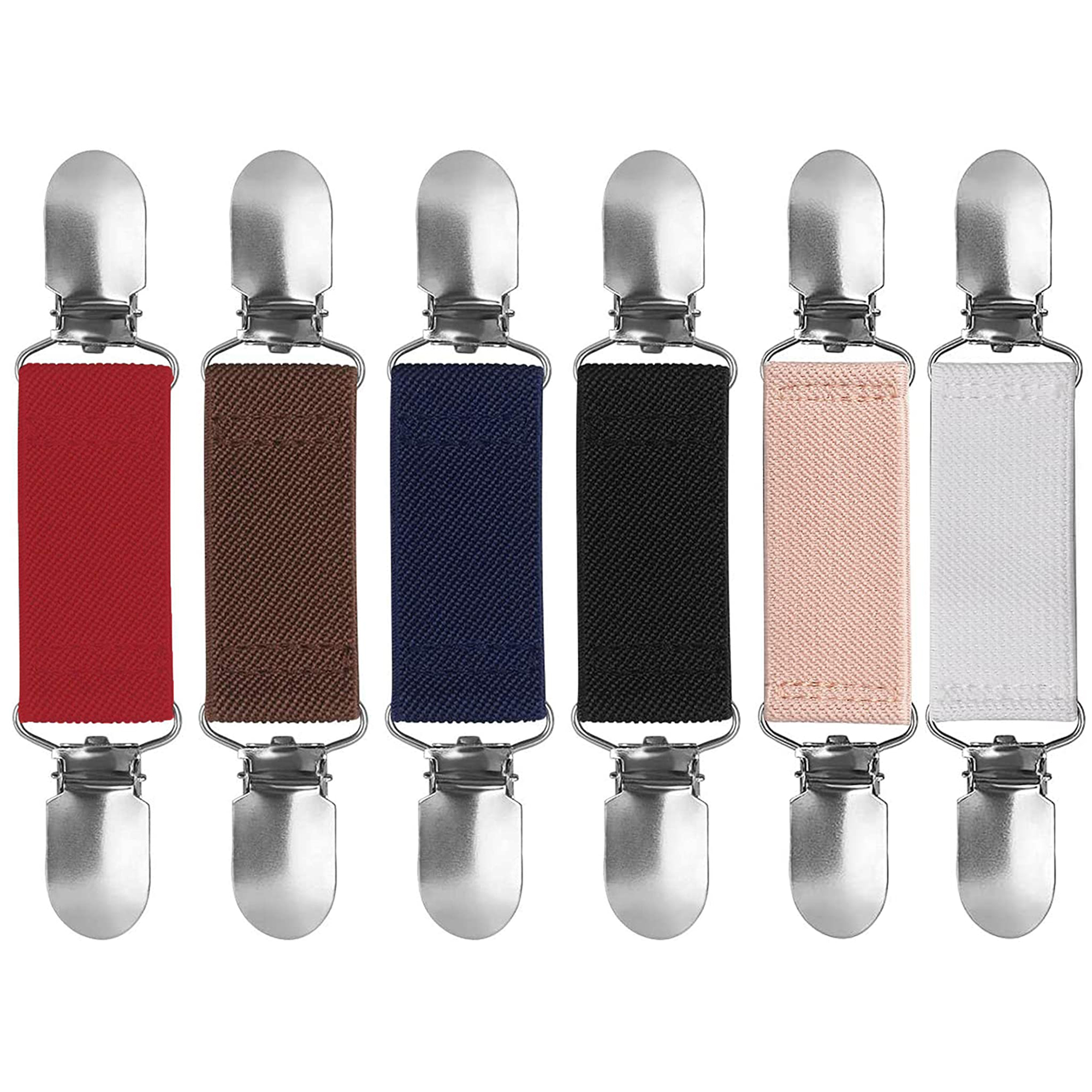 Clip Per Maglione NHPY 4 Pezzi Nero - Fermagli Regolabili Per Cardigan E Cappotti - Foto 12