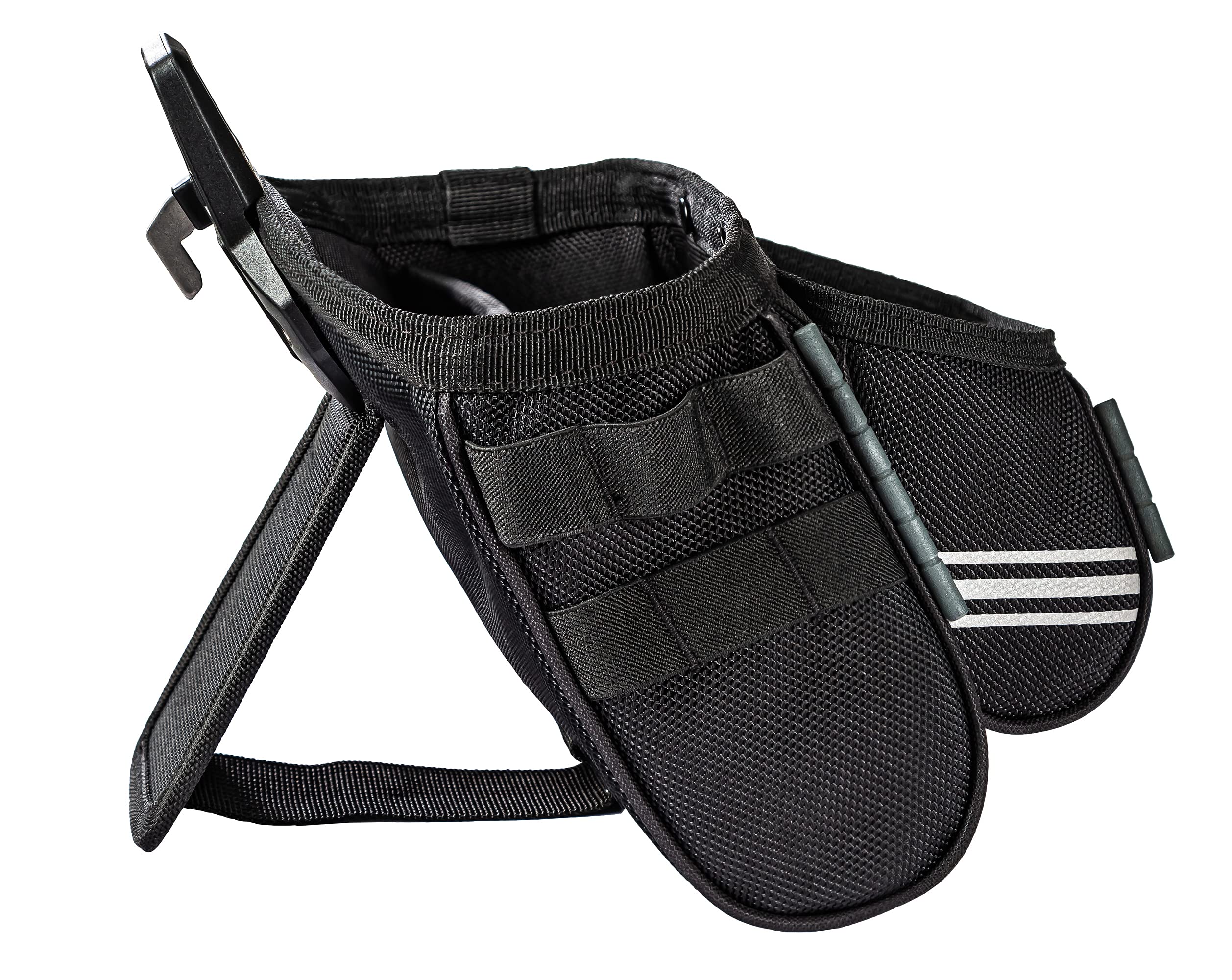 Bosch Sortimo ProClick Tool-Pouch L 36 w zestawie ProClick Holder - profesjonalna torba na narzędzia z wytrzymałej tkaniny syntetycznej - duża torba na pasek dla elektryków dla mężczyzn na plac budowy