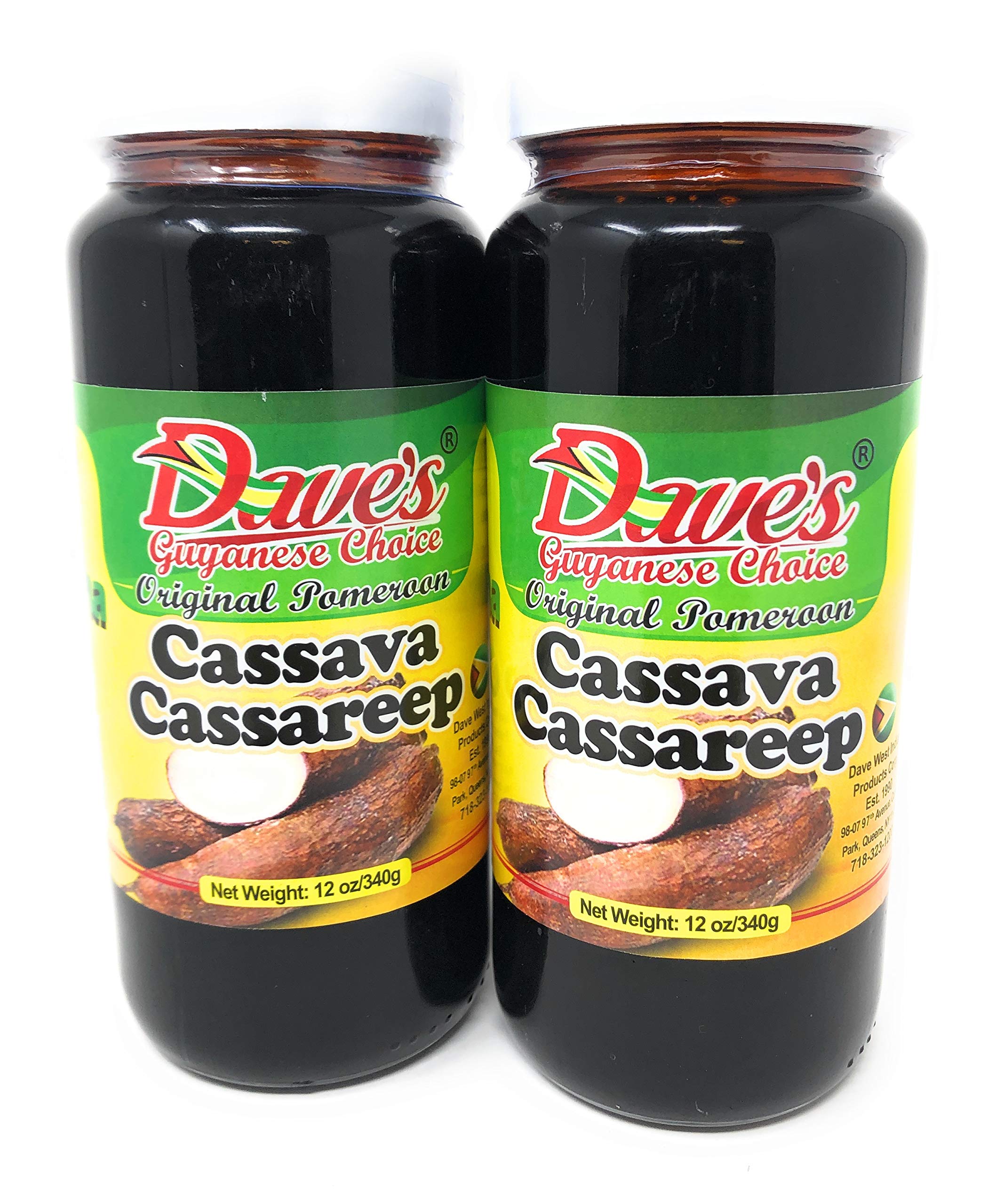 Buy Daves Guyanese Choice Original Pomeroon Cassava Cassareep 12oz/340g