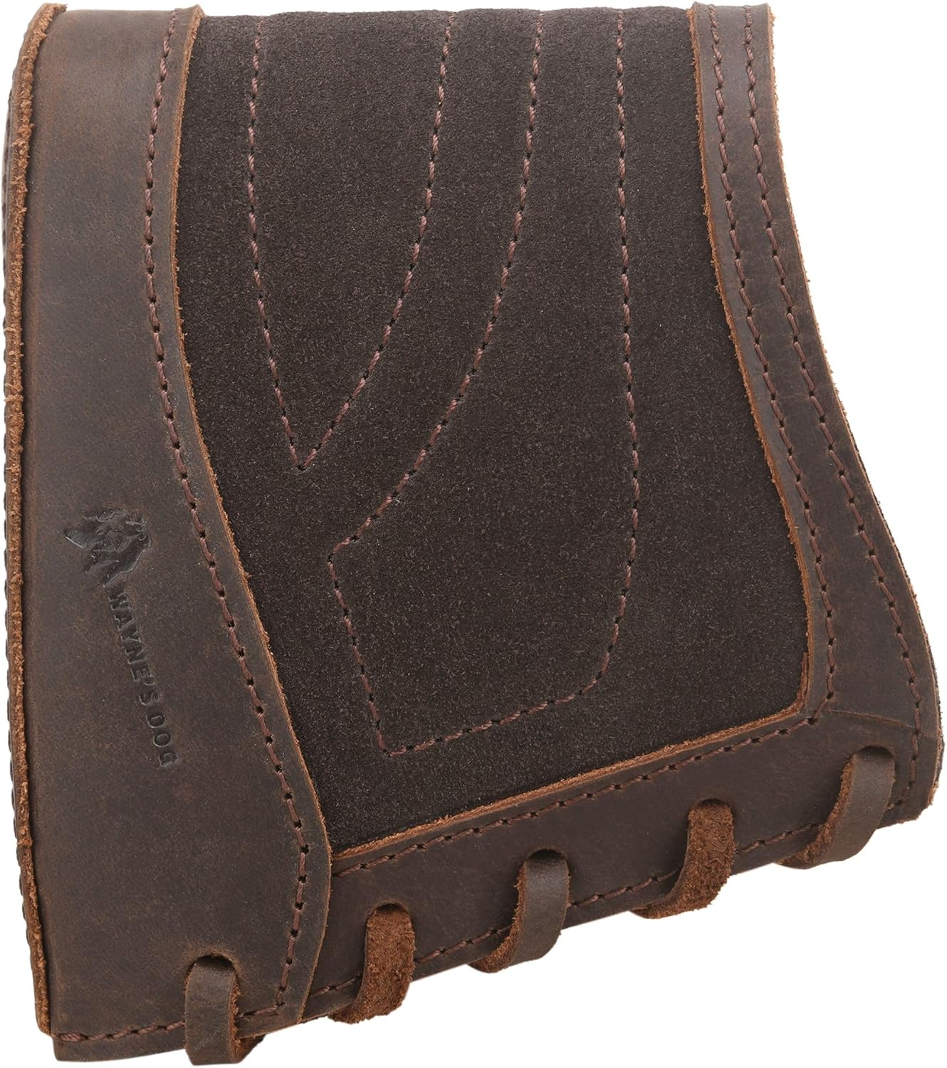 WAYNE'S DOG Slip On Recoil Pads for Rifles Shotguns, Adjustable Leather Shotgun Stock Extension Pad