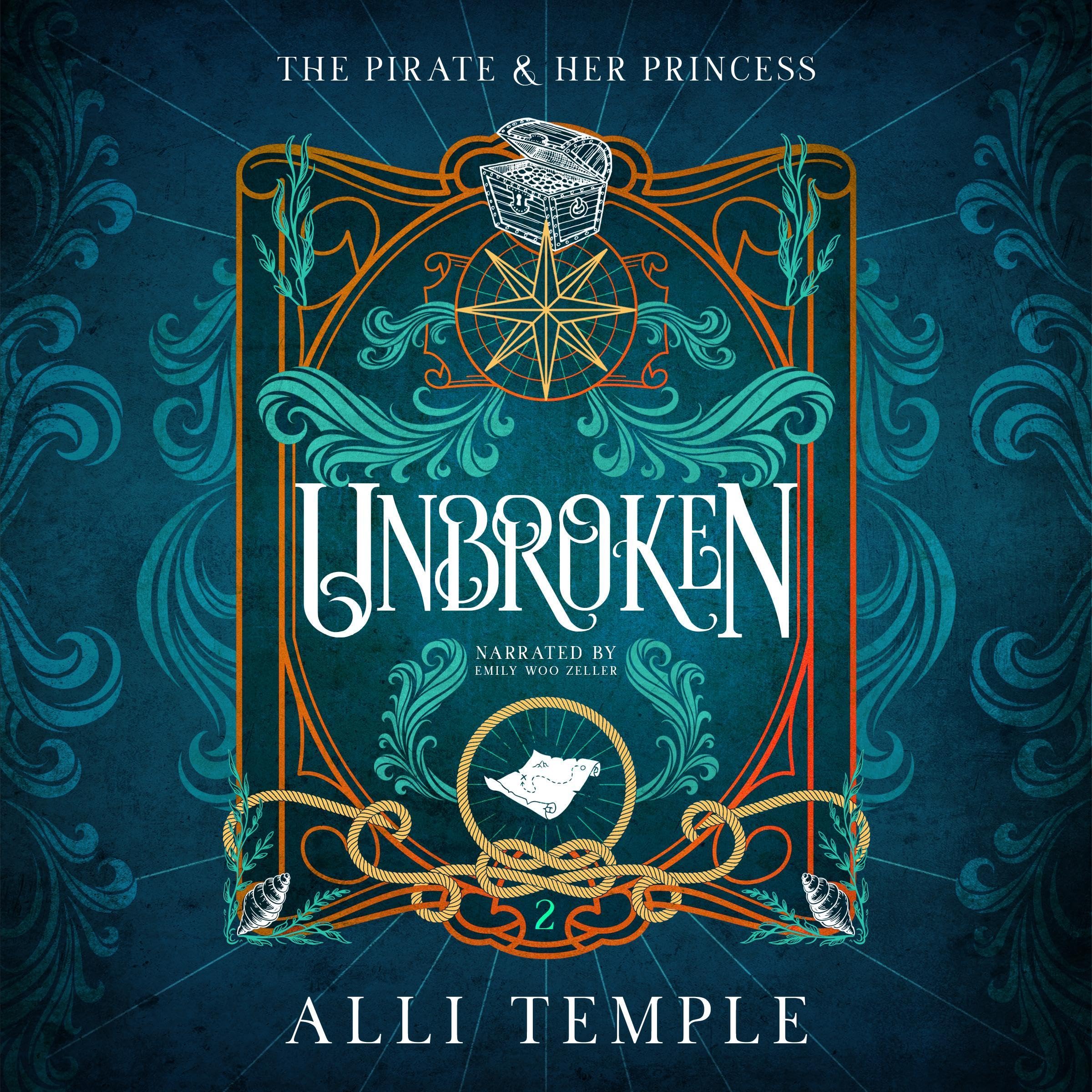 Cover art for Unbroken: The Pirate & Her Princess, Book 2