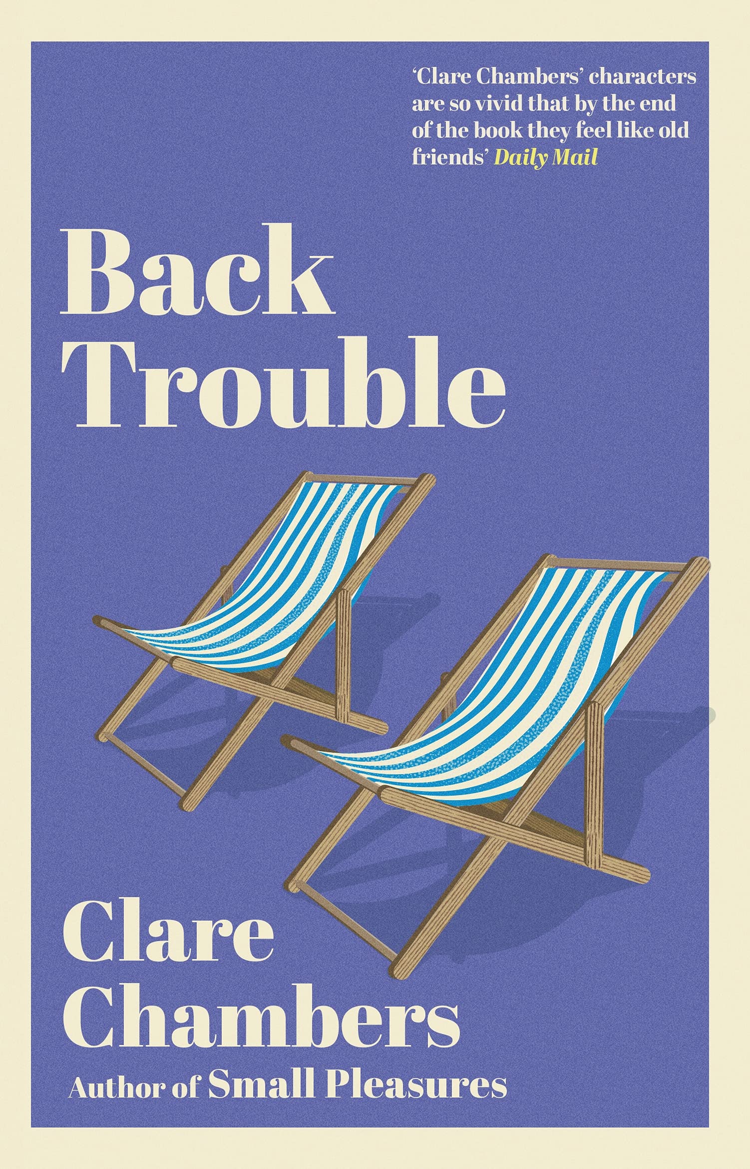 Clare Chambers - Back Trouble - Paperback Fiction Book