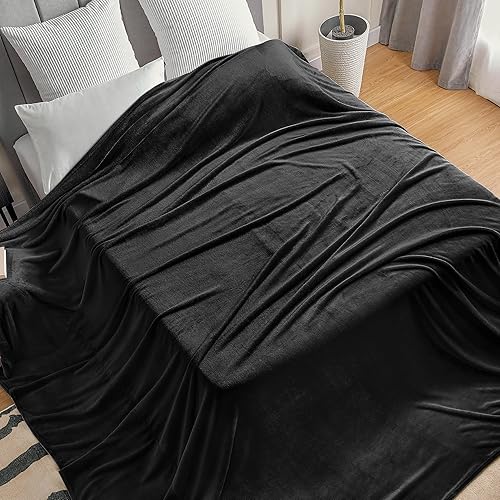 Miniatura 422 de BEDELITE Fleece Blanket White Throw Blanket for Couch & Bed, Luxury Plush Cozy Fuzzy Blanket 50" x 60", Super Soft Warm Lightweight Throw Blanket