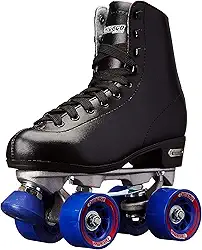 Chicago Men's Classic Roller Skates - Premium Black Quad Rink Skates