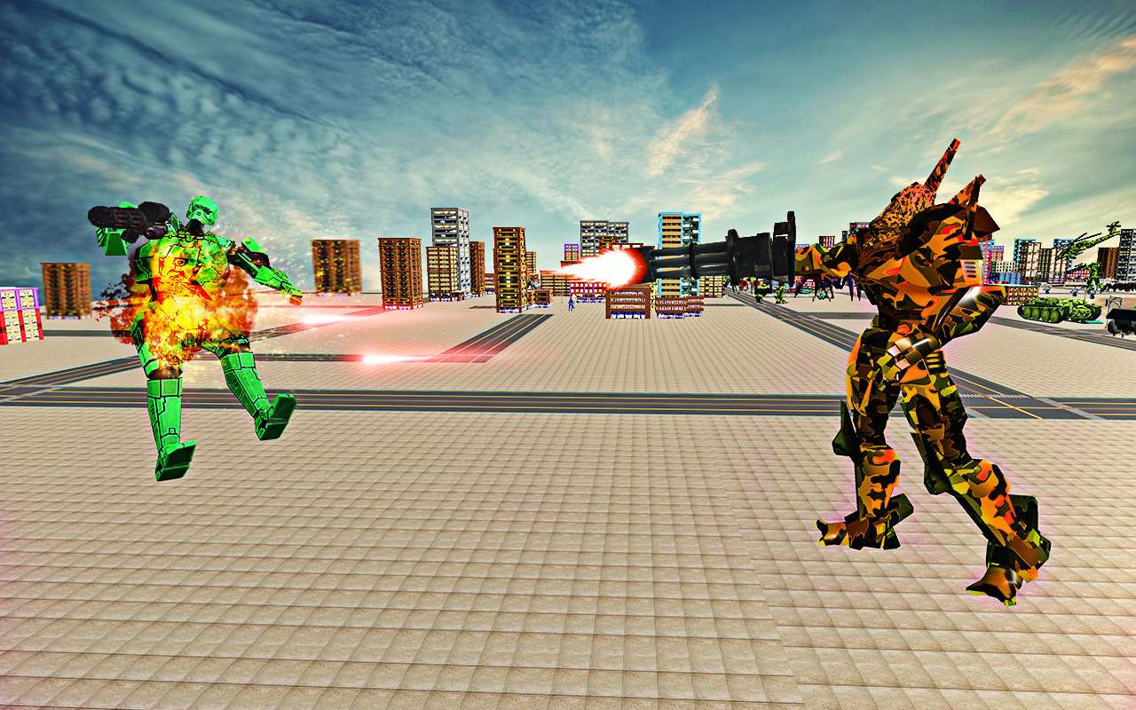 US Army Robot Transform Tank War - App on Amazon Appstore