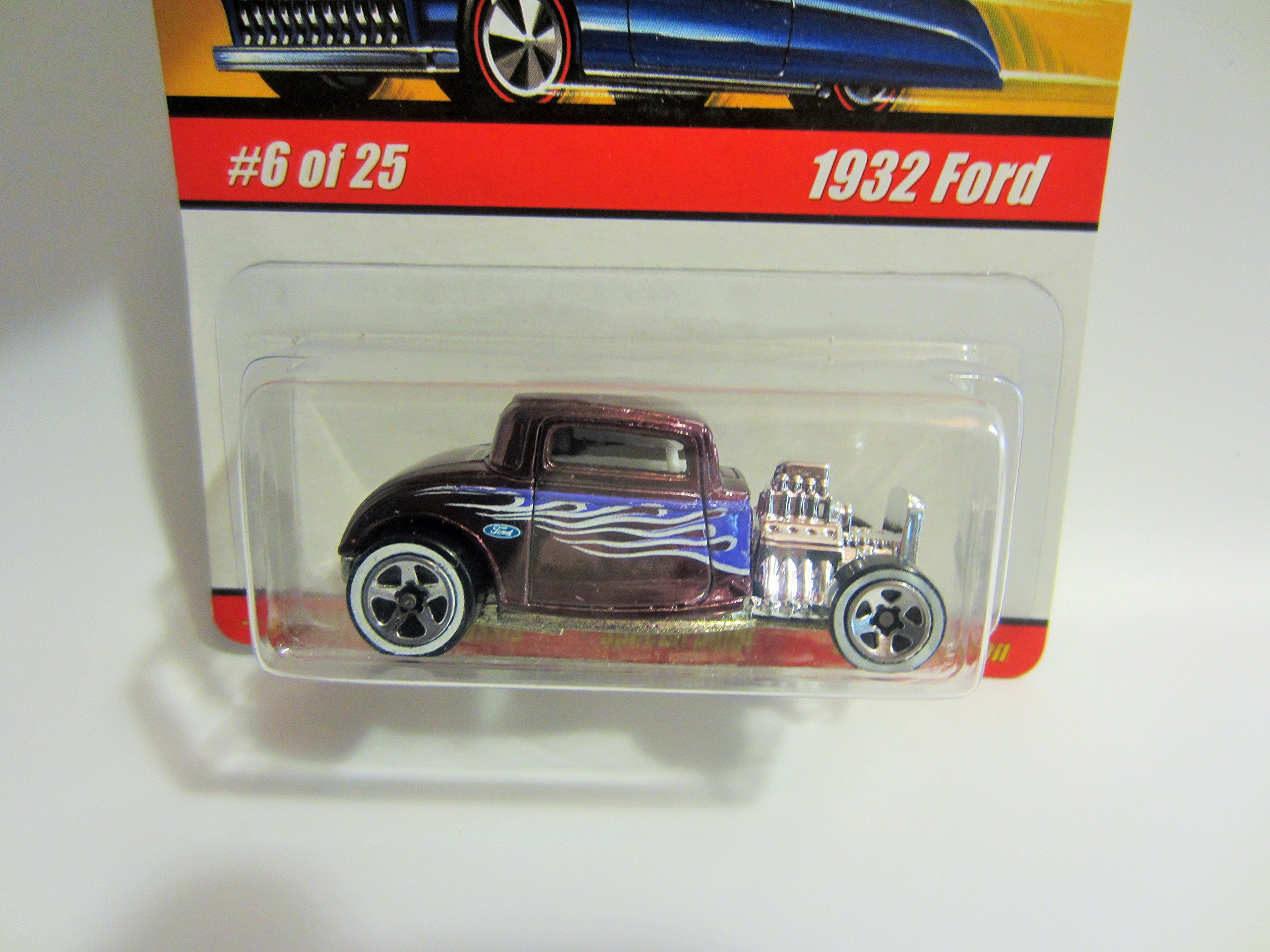 Amazon.com: Hot Wheels 1932 Ford Classics Series 1 - Púrpura 6 de