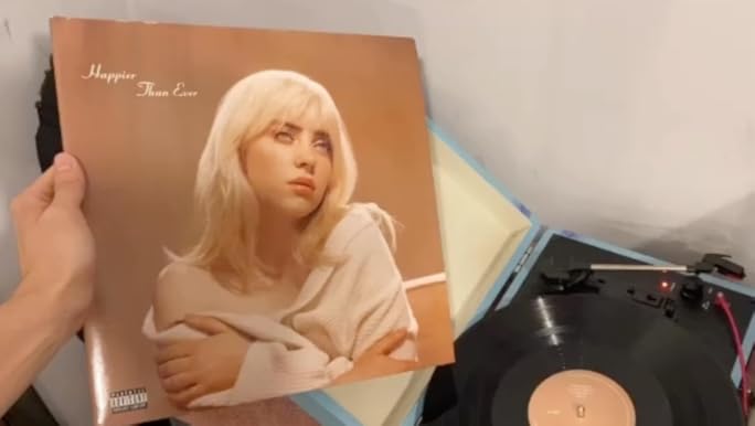 Billie Eilish レコード Happier Than Ever (帯付/2枚組アナログレコード) : BILLIE