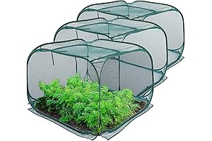 3 Pack Pop Up Mesh Plant Cover: A Gardeners' Guardian Against Pesky Pests