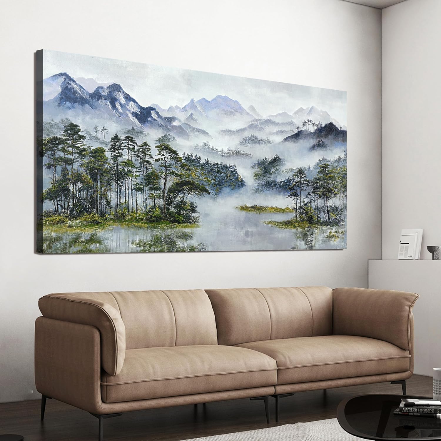 Amazon.com: Canvas Wall Art Decor Landscape Wall Art for Living Room ...