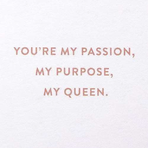 Miniatura 3 de American Greetings Tarjeta romántica para ella (Mi propósito, mi reina)