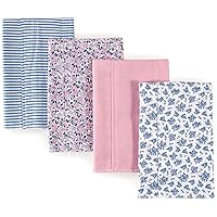 Vista 270 de Hudson Baby - Paños unisex de franela de algodón para bebé, bosque, talla única