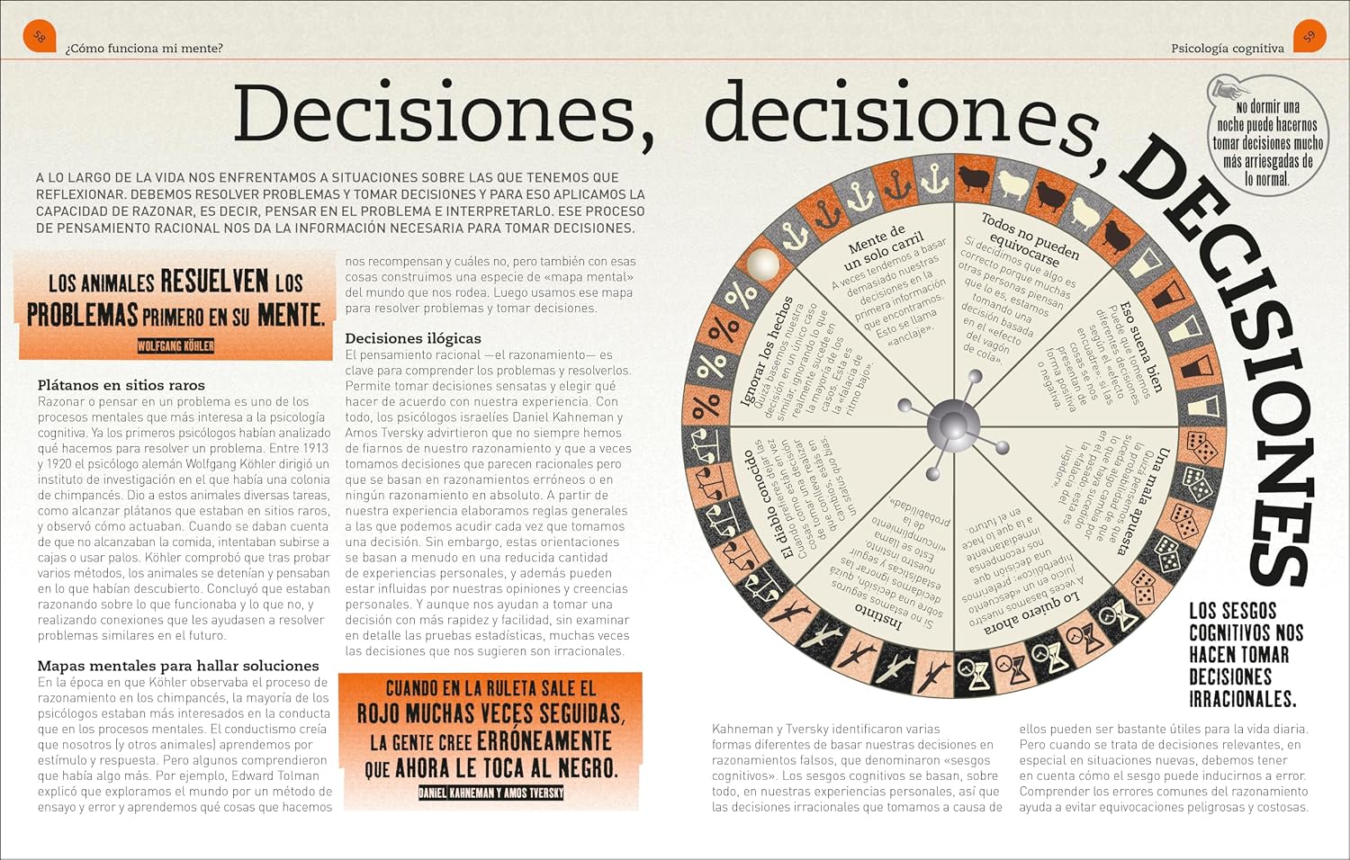 Psícología para mentes inquietas (Heads Up Psychology) (DK Heads UP) (Spanish Edition)