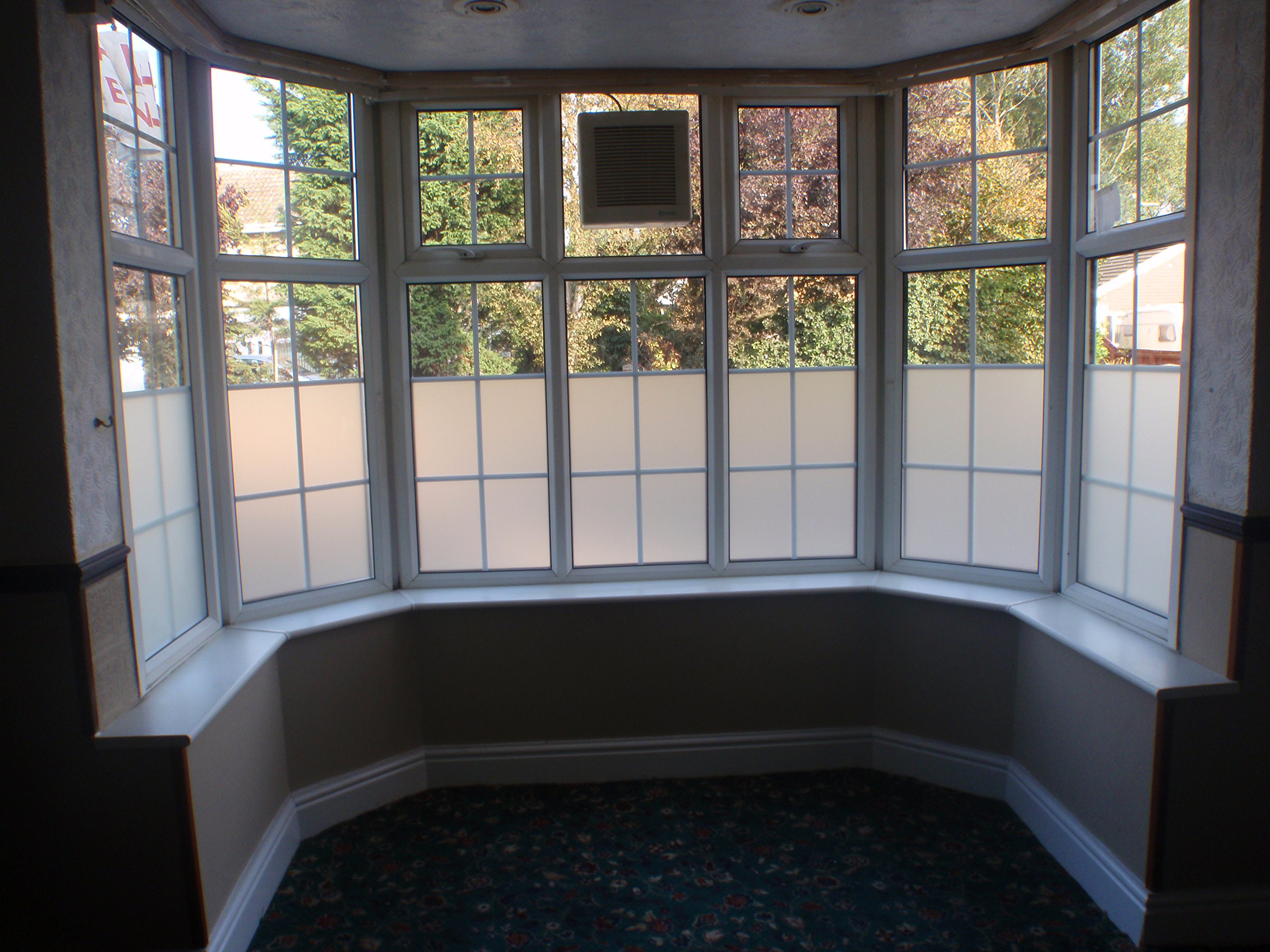 Decorative Window Film Clear White Frost Tint Privacy Matte Films
