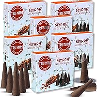 Vista 318 de TRUMIRI Copal Incense Cones - Total 20 Cone Incense - Dual Pack of 10 Insence Cones - Incense Cones Scented - Cone Incense Scents - Insense Cones