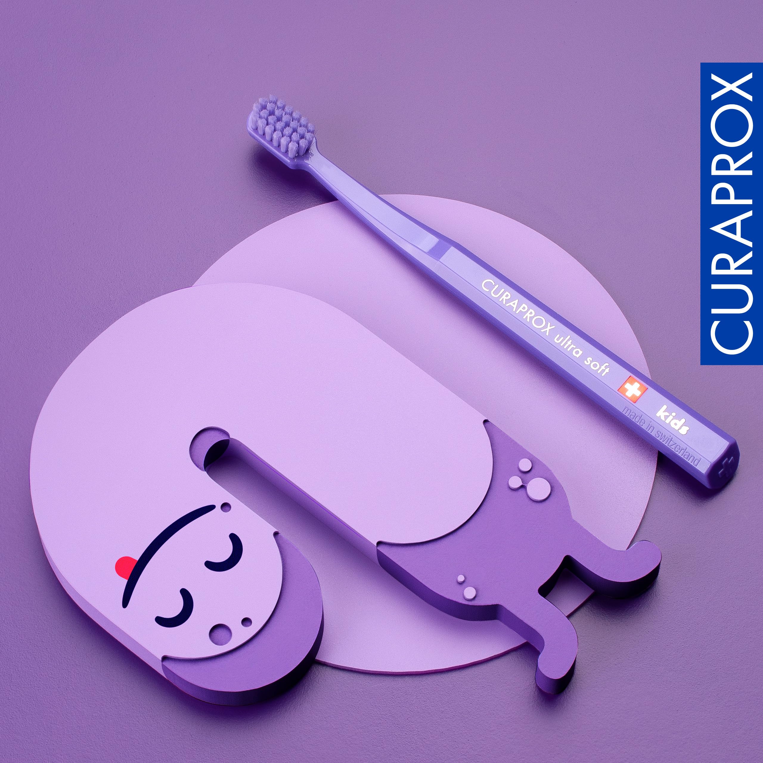 Amazon.com: Curaprox CS Kids Ultra-Soft Toothbrush, Ages 4-12
