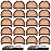 MORGLES 20 Pcs Brown Stocking Caps for Wigs Stretchy Nylon Wig Caps for Women Men
