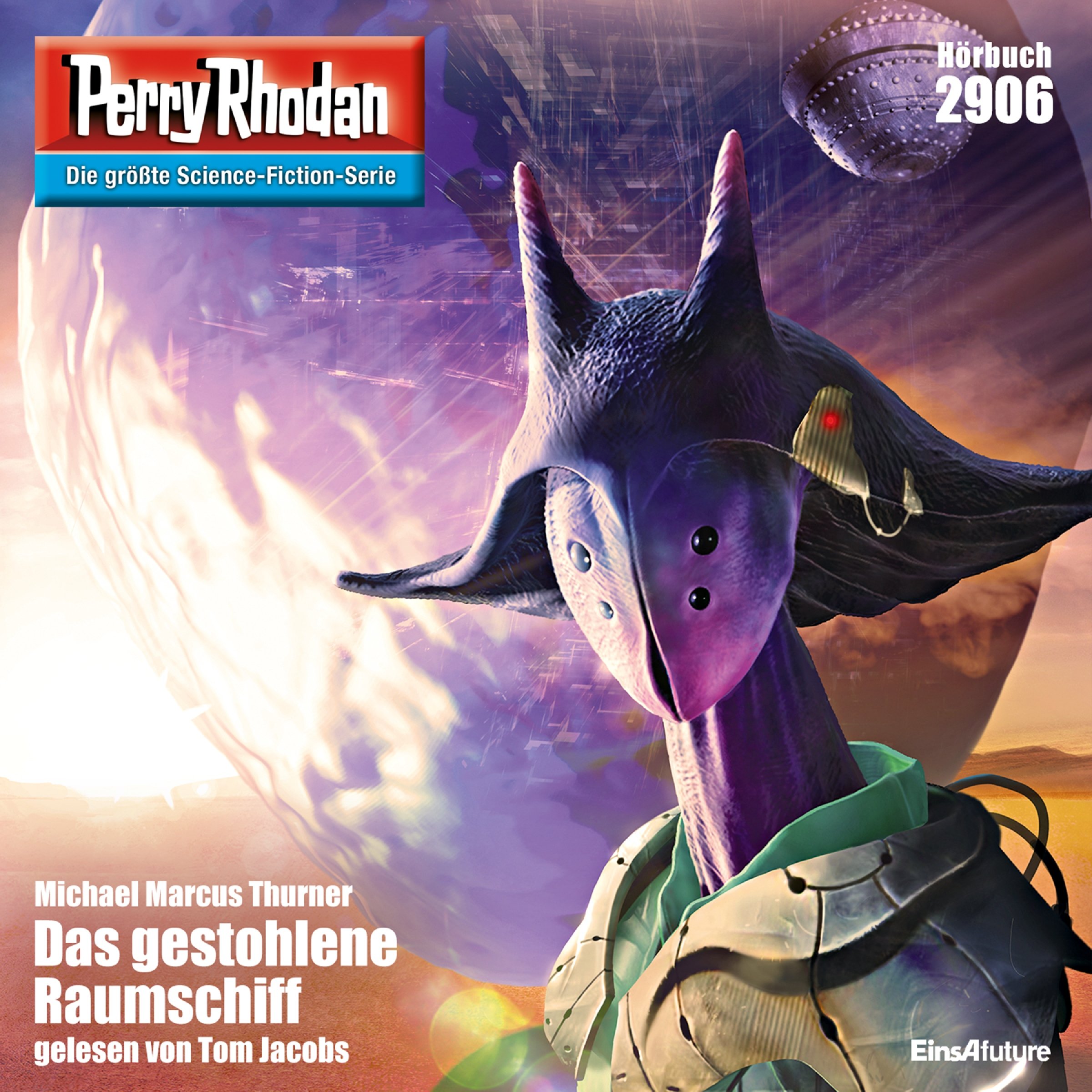 Cover art for Das gestohlene Raumschiff