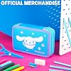 Hello Kitty Sanrio Filled Pencil Case Girls Large Capacity Stationery Set Kawaii Tweens Cute Cinnamoroll Kuromi Anime School Supplies Gifts for Her (Multi Cinnamoroll)