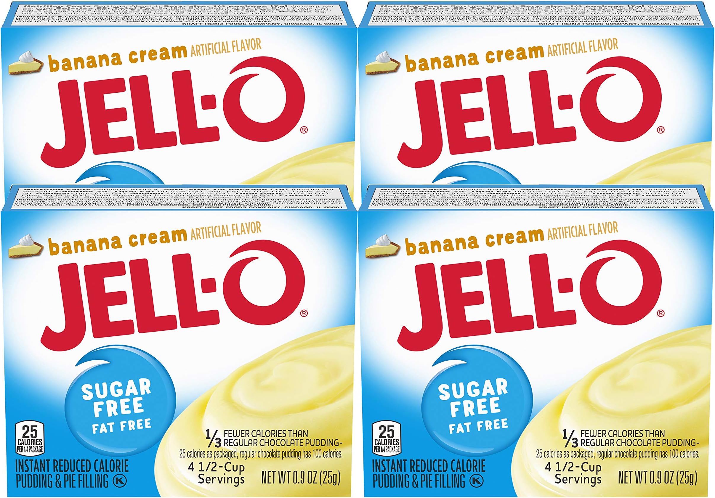 Kraft JellO Limited Edition Pumpkin Spice Flavor Instant